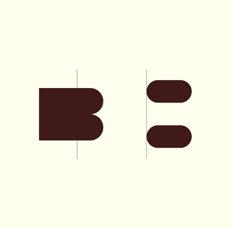 Beatrice Costanzo – Geometric Typography – Refactoring